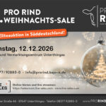 5. ProRind Weihnachts-Sale am Samstag 12.12.2026